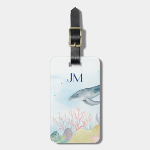 Schönes Aquarellleben Gepäckanhänger