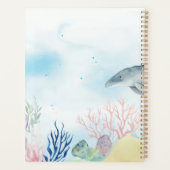 Schönes Aquarellleben Planer (Rückseite)
