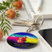 Schönes Armenien Schlüsselanhänger (Seite)