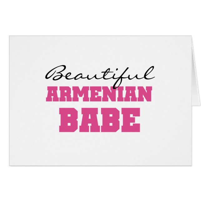 Schönes armenisches Baby (Vorderseite (Horizontal))