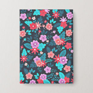 Schönes Arrangement Ditsy Floral Pattern-56576 Button