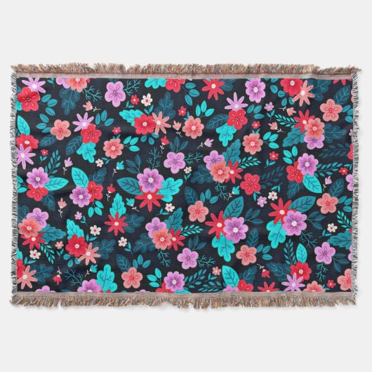Schönes Arrangement Ditsy Floral Pattern-56576 Decke (Vorderseite)