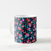 Schönes Arrangement Ditsy Floral Pattern-56576 Kaffeetasse (Vorderseite Links)