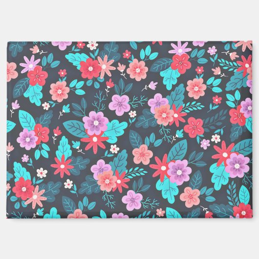 Schönes Arrangement Ditsy Floral Pattern-56576 Magnet (Vorderseite)