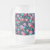 Schönes Arrangement Ditsy Floral Pattern-56576 Mattglas Bierglas (Vorderseite Links)