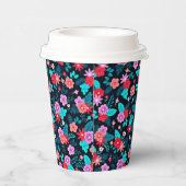 Schönes Arrangement Ditsy Floral Pattern-56576 Pappbecher (Rechts)