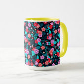 Schönes Arrangement Ditsy Floral Pattern-56576 Tasse (VorderseiteRechts)