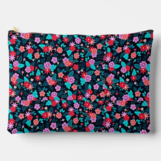 Schönes Arrangement Ditsy Floral Pattern-56576 Zubehörtasche (Vorderseite)