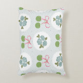 Schönes atemberaubendes Hochgebirge, blau grün Dekokissen (Vorderseite(Vertikal))