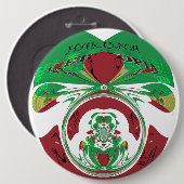 Schönes Äthiopien Lovely Hakuna Matata I Liebe Hea Button (Vorne & Hinten)