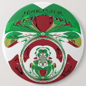 Schönes Äthiopien Lovely Hakuna Matata I Liebe Hea Button (Vorderseite)