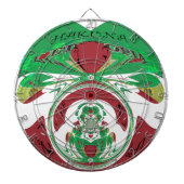 Schönes Äthiopien Lovely Hakuna Matata I Liebe Hea Dartscheibe (vorne)