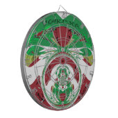 Schönes Äthiopien Lovely Hakuna Matata I Liebe Hea Dartscheibe (Vorderseite Links)