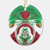 Schönes Äthiopien Lovely Hakuna Matata I Liebe Hea Keramikornament (Links)