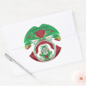 Schönes Äthiopien Lovely Hakuna Matata I Liebe Hea Runder Aufkleber (Umschlag)