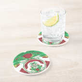 Schönes Äthiopien Lovely Hakuna Matata I Liebe Hea Sandstein Untersetzer (Seite)