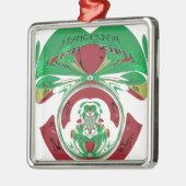 Schönes Äthiopien Lovely Hakuna Matata I Liebe Hea Silbernes Ornament (Links)