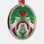 Schönes Äthiopien Lovely Hakuna Matata I Liebe Hea Silbernes Ornament (Rechts)