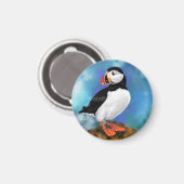 Schönes Atlantic Puffin Bird Magnet (Vorderseite/Rückseite)