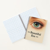 Schönes Auge - ästhetisches Notebook für Creative Notizblock (Innenseite)