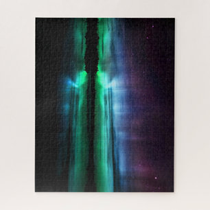 Schönes Aurora Borealis Jigsaw Puzzle