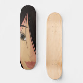 Schönes Ausdruckskateboard Skateboard (Vorderseite)