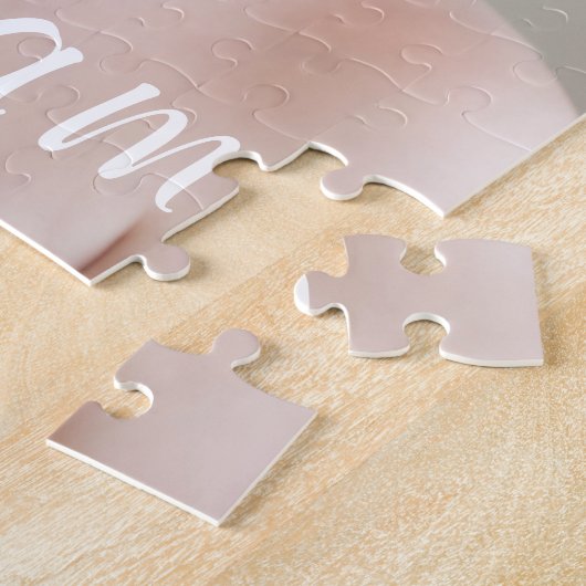 Schönes Baby Baby Foto Grosses Stück Puzzle (Seite)