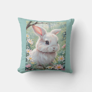 Schönes Baby Bunny Wcolor Kissen