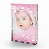 Schönes Baby Girl Foto mit Name und Datum (Rechts)