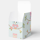 Schönes Baby Owl Muster Geschenkschachtel (Geöffnet)
