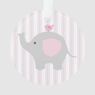 Schönes Baby-rosa Elefant Ornament