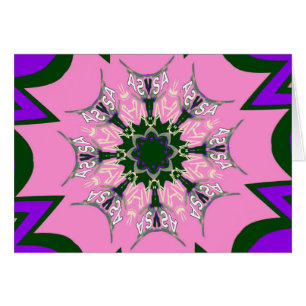 Schönes Babypink lila-Schatten-Motiv