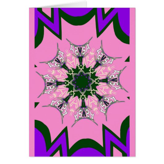 Schönes Babypink lila-Schatten-Motiv (Vorne)