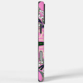 Schönes Babypink-lila-Schatten-Motiv Case-Mate iPhone Hülle (Rückseite / Rechts)