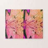 Schönes Babypink-lila-Schatten-Motiv Puzzle (Horizontal)