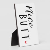 Schönes Badezimmer Dekoration - schöner Hintern -  Fotoplatte (Seite)