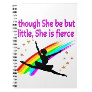SCHÖNES BALLERINA DANCER DESIGN NOTIZBLOCK