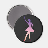 Schönes Ballerina-Geschenk für Ballettmädchen Magnet (Vorderseite/Rückseite)