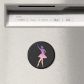 Schönes Ballerina-Geschenk für Ballettmädchen Magnet (In Situ (Geschirrspüler))