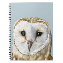 Schönes Barn Owl Soft Cover Notebook Notizblock