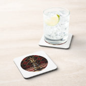 Schönes Barockstil Schachstück - The Queen Getränkeuntersetzer (Rechte Seite)