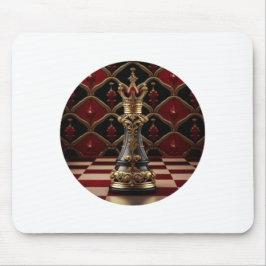 Schönes Barockstil Schachstück - The Queen Mousepad