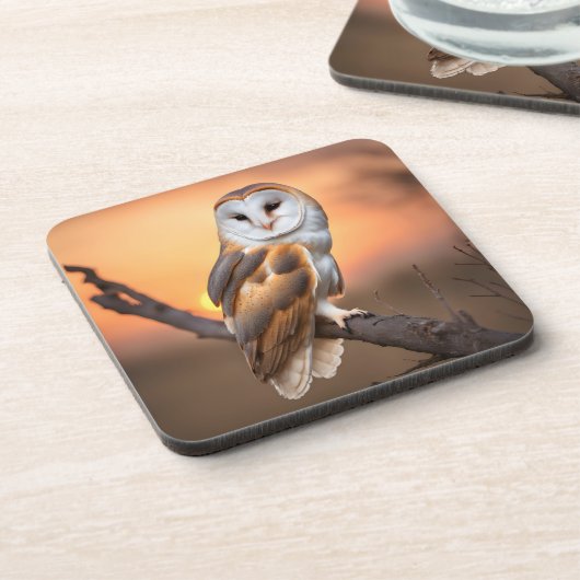 Schönes Barschuhn Getränkeuntersetzer (Linke Seite)