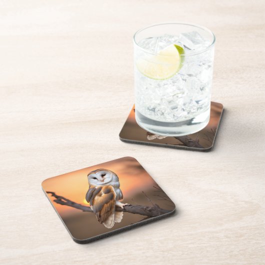 Schönes Barschuhn Getränkeuntersetzer (Rechte Seite)