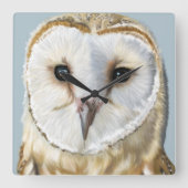 Schönes Barschuhn Quadratische Wanduhr (Vorderseite)