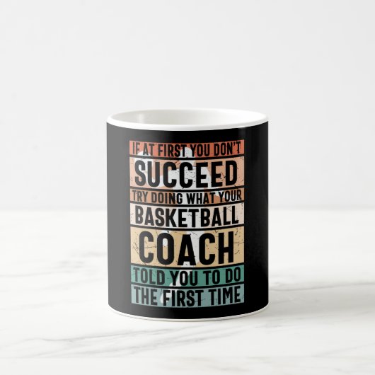 Schönes Basketball-Design Kaffeetasse (Mittel)