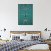 Schönes Basketball-Design Leinwanddruck (Insitu (Schlafzimmer))