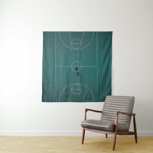 Schönes Basketball-Design Wandteppich (Beispiel)