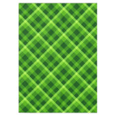 Schönes Baumgrün, Kariertes Medium Tablecloth Tischdecke (Vorderseite)