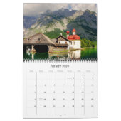 Schönes Bayern Europa Deutschland Kalender (Jan 2026)